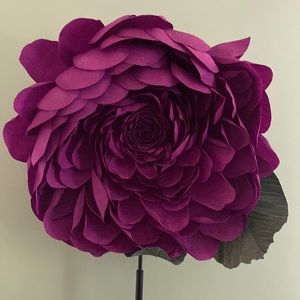 Large Paper Flower wreath OBO